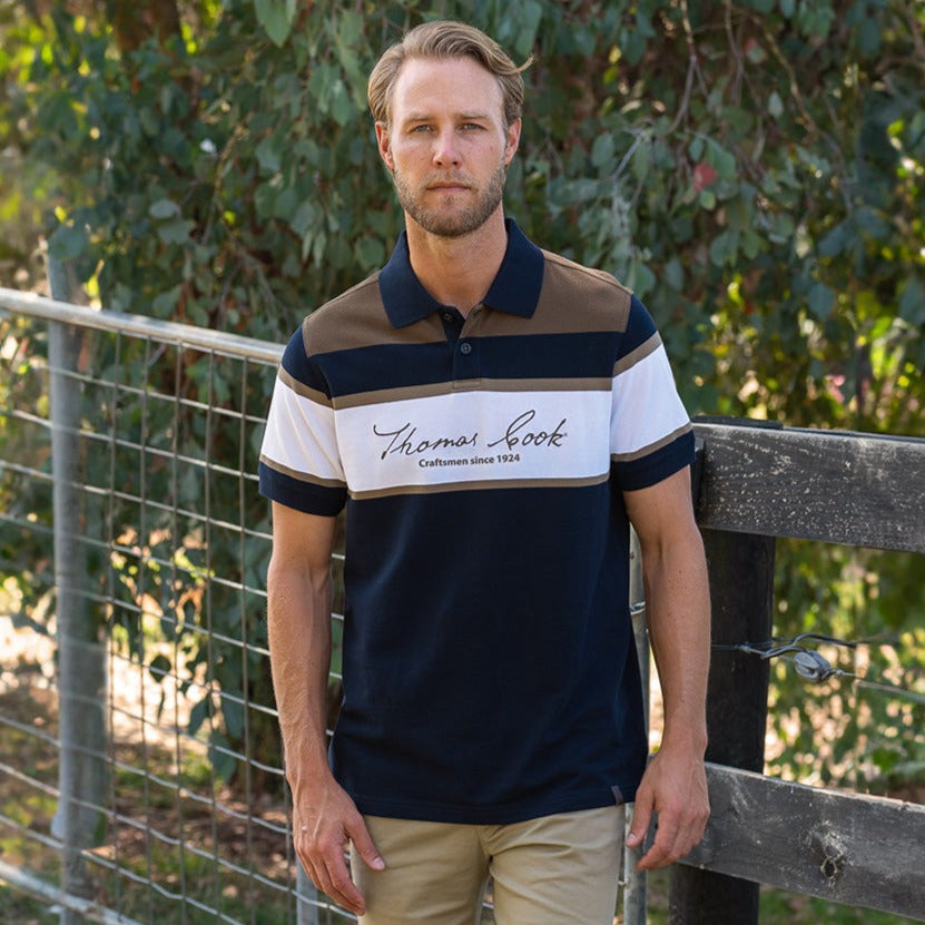 THOMAS COOK MENS NEWMAN POLO