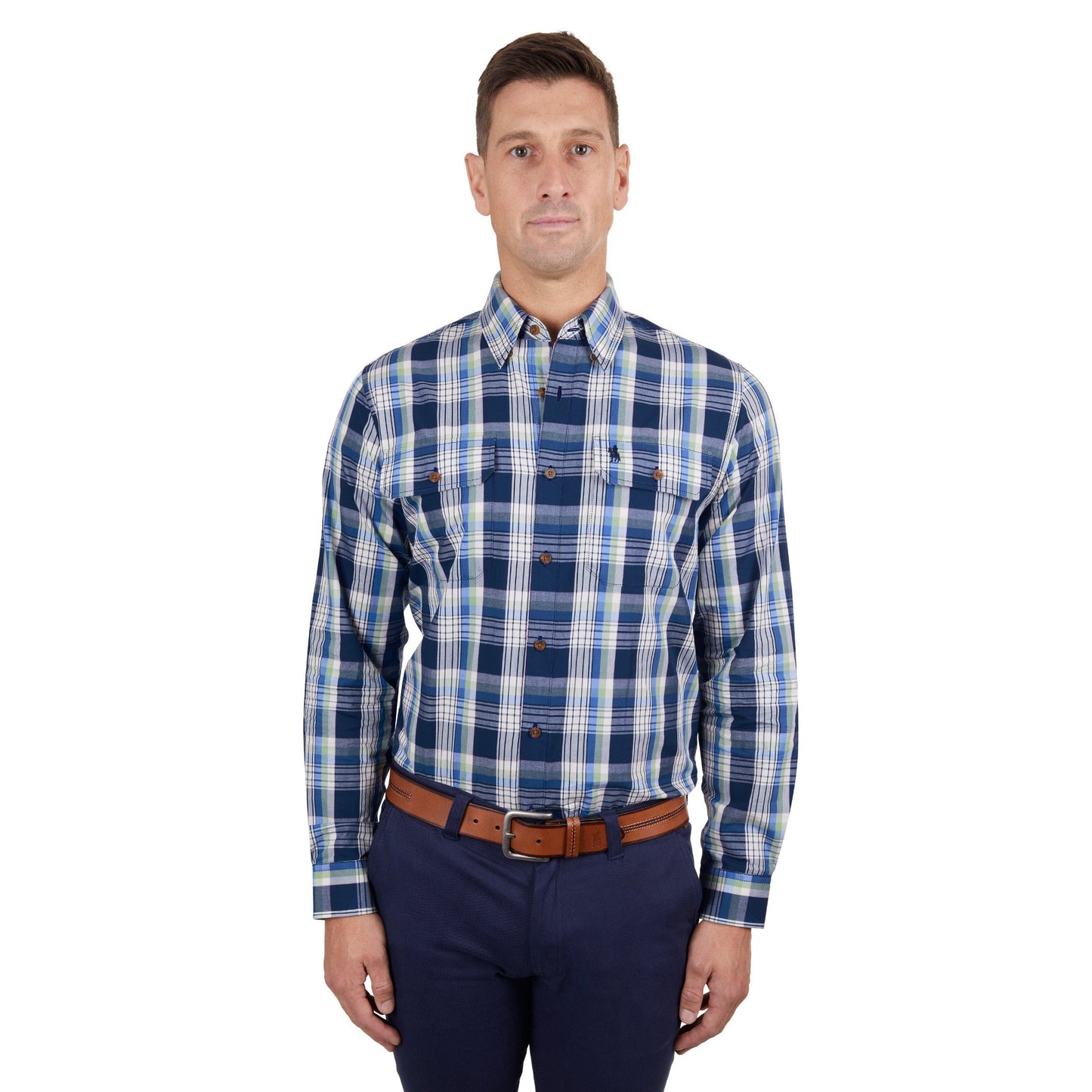 THOMAS COOK MENS SEAN CHECK SHIRT