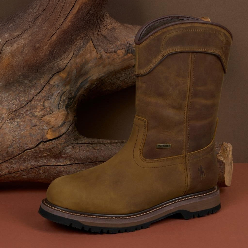 THOMAS COOK MENS SHALE PULL ON WORK BOOTS