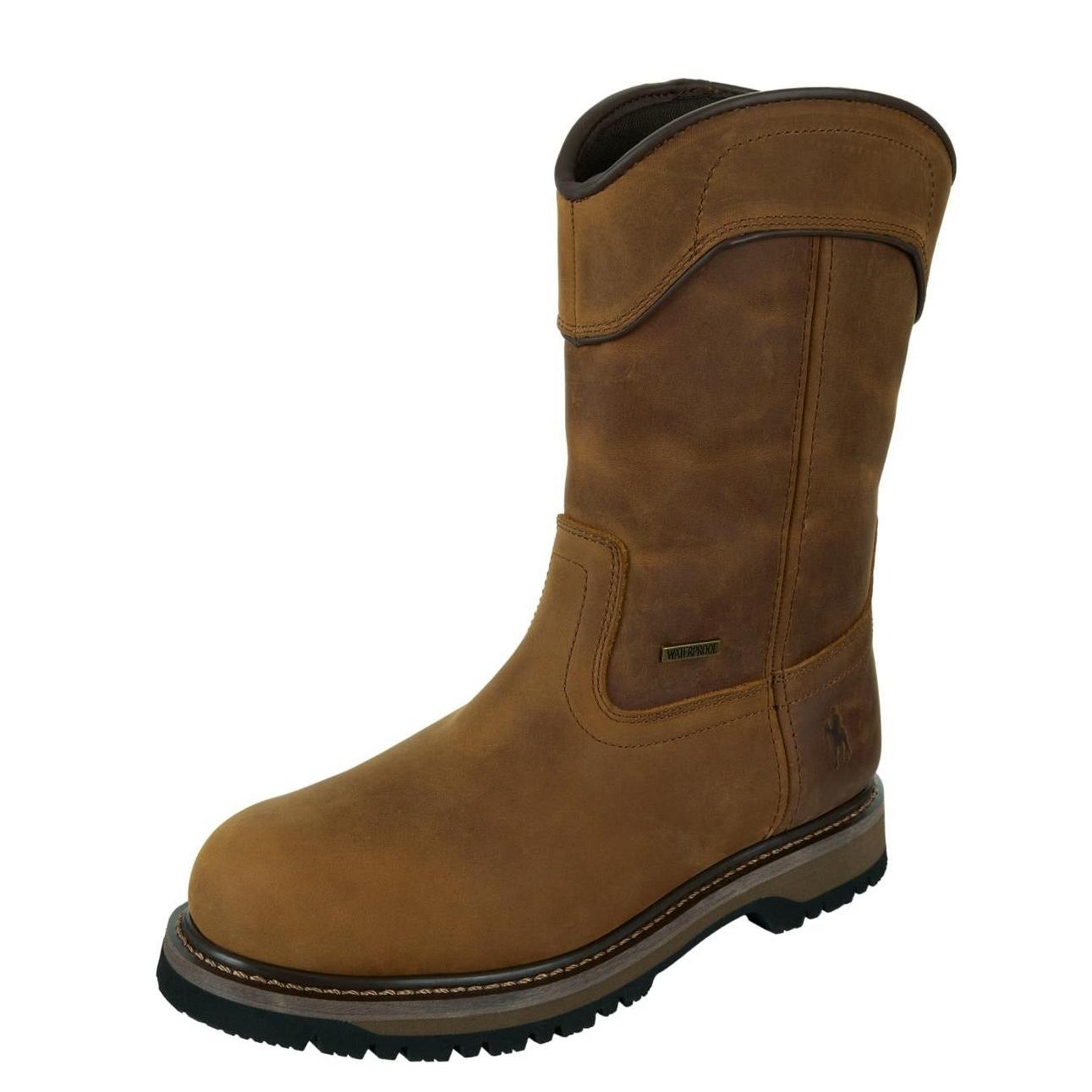 THOMAS COOK MENS SHALE PULL ON WORK BOOT-Ranges Country