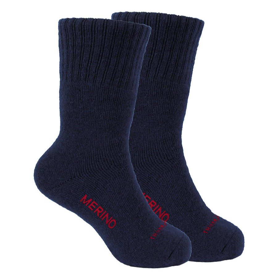 THOMAS COOK MERINO LOGO SOCKS 2PK-Ranges Country