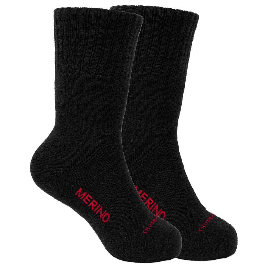 THOMAS COOK MERINO LOGO SOCKS 2PK-Ranges Country