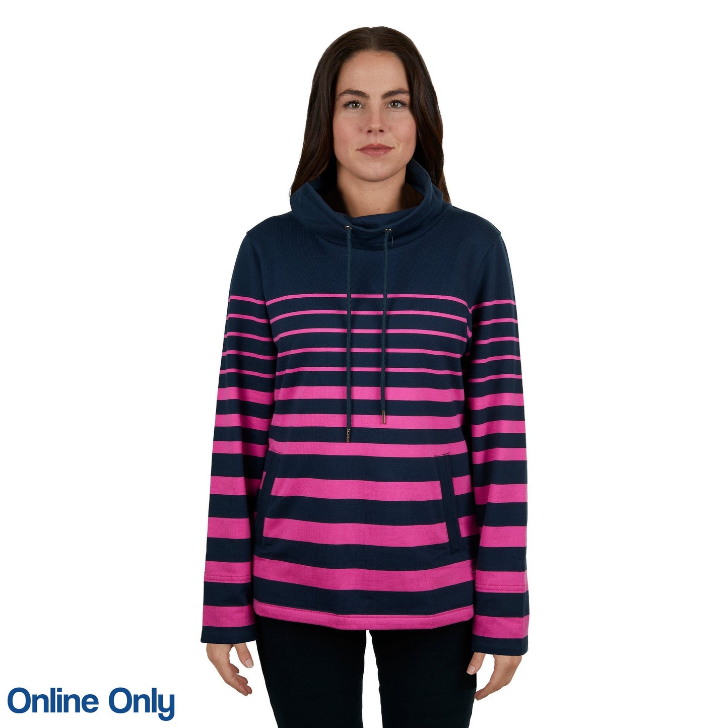 THOMAS COOK WOMENS CASEY COWL NECK JUMPER-Ranges Country