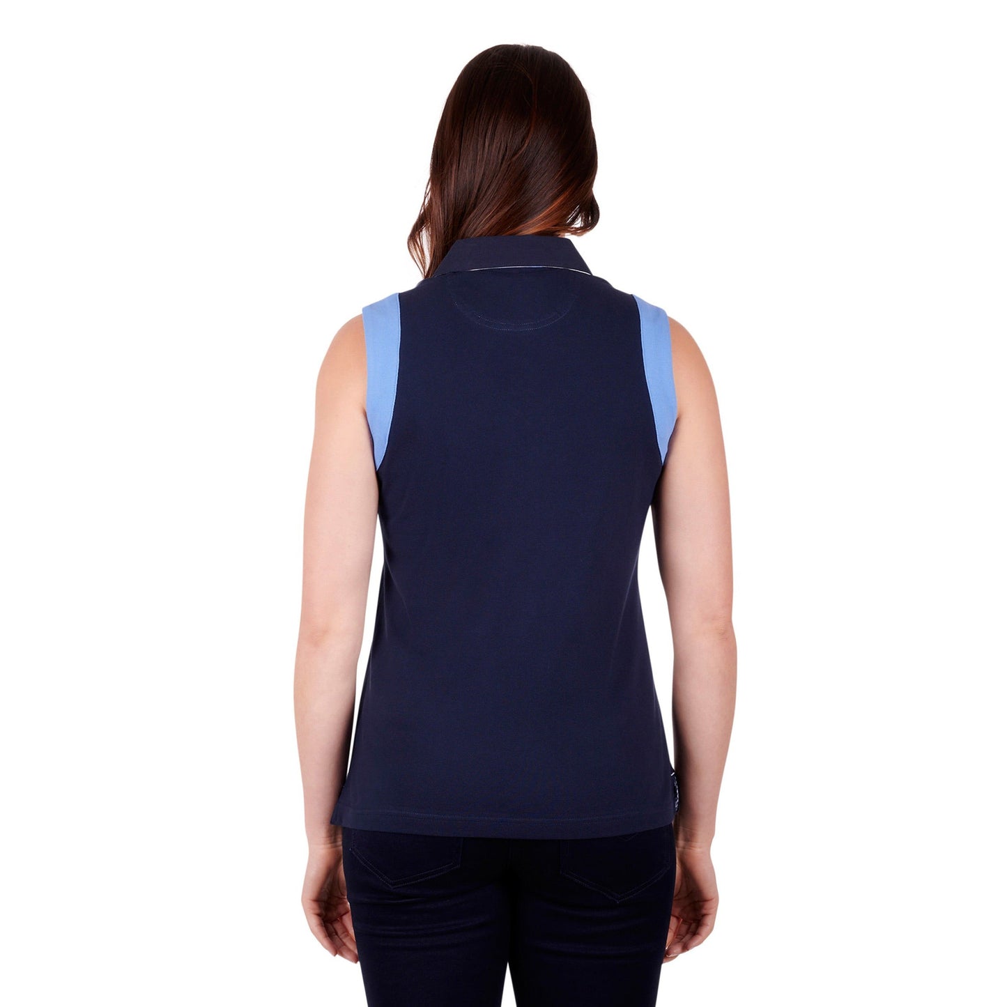 THOMAS COOL WOMENS BAILEY SLEEVELESS POLO