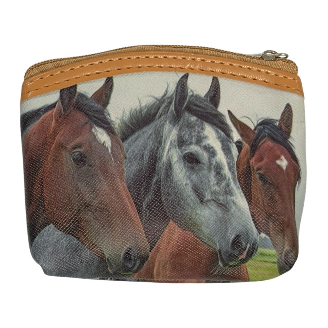 THOROUGHBRED HORSE COIN PURSE-Ranges Country