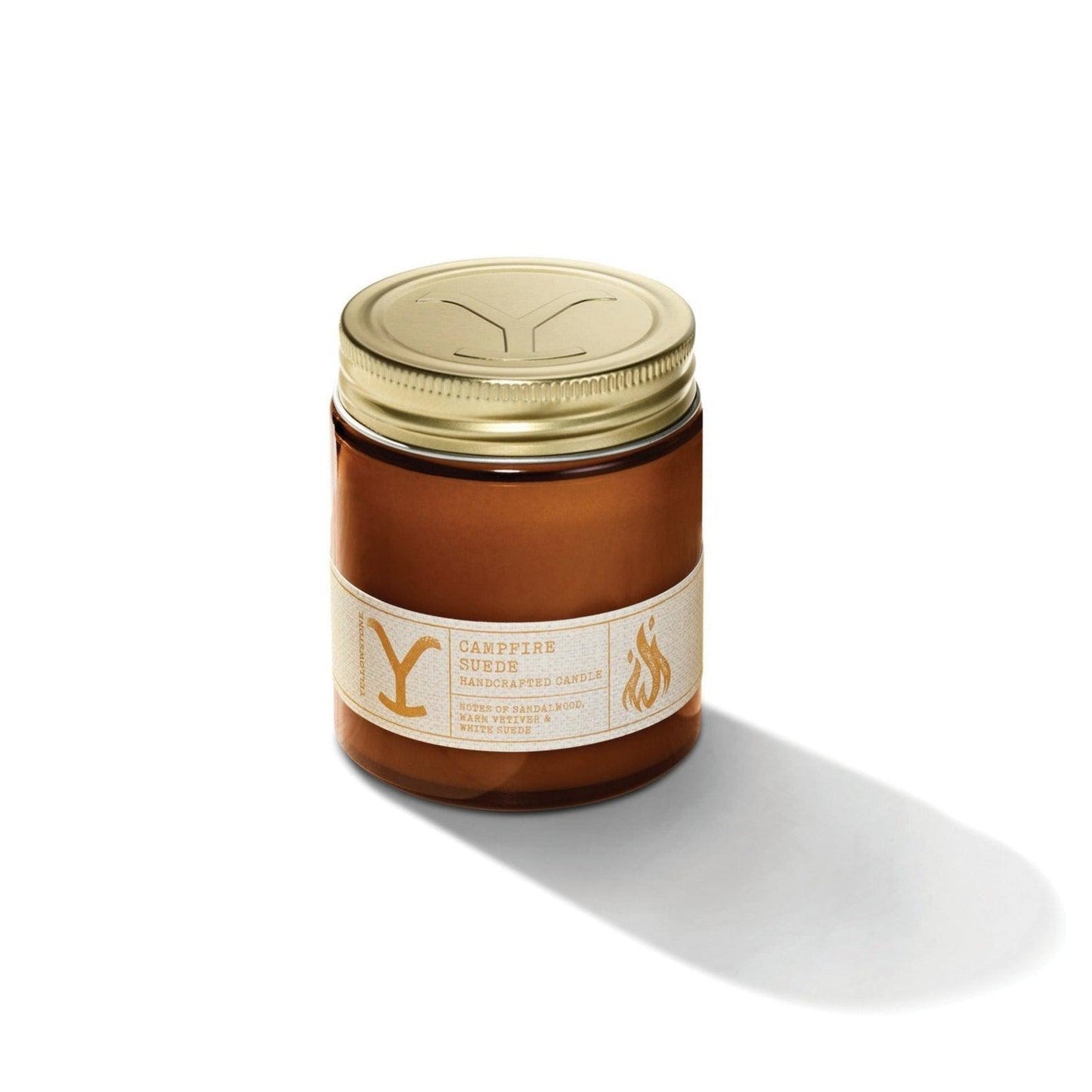 TRU WESTERN YELLOWSTONE CAMPFIRE SUEDE CANDLE-Ranges Country