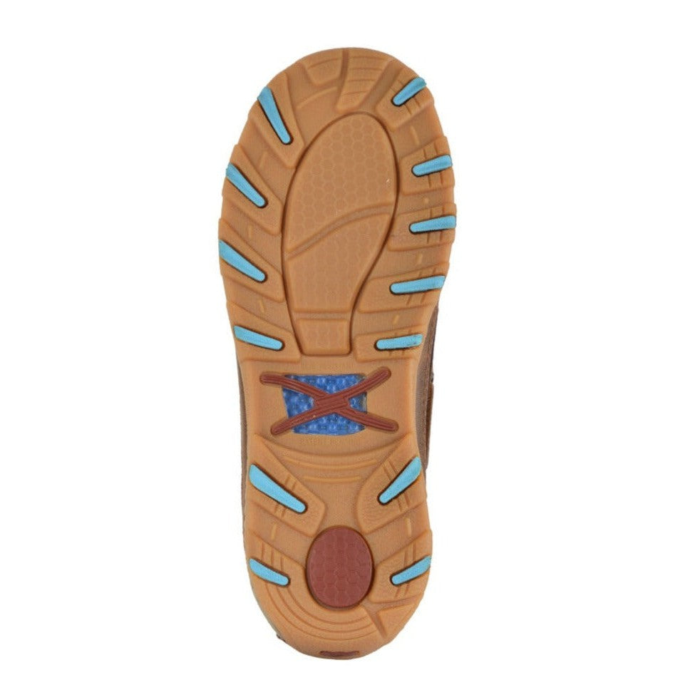 TWISTED X WOMENS BARBED WIRE MOCCASINS