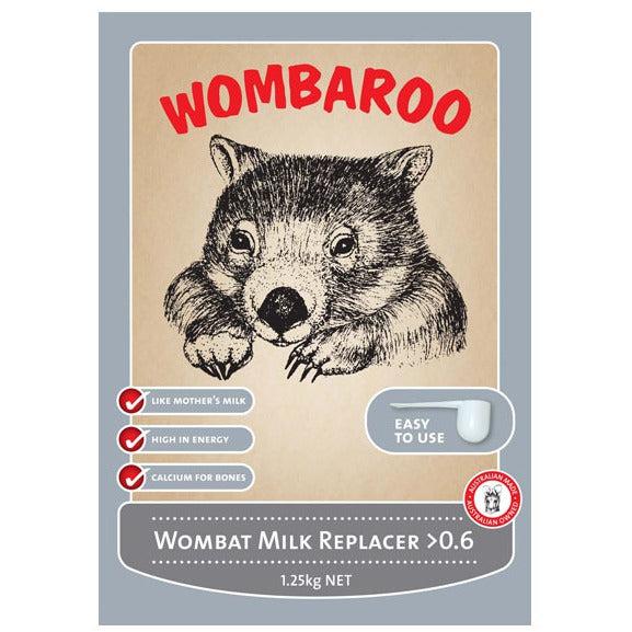 WOMBAROO WOMBAT MILK 0.6 1.25kg-Ranges Country