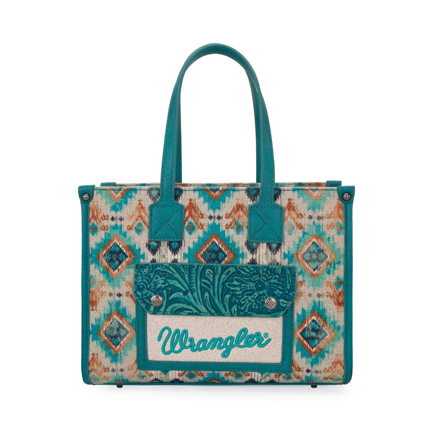 WRANGLER AZTEC CROSSBODY TOTE BAG