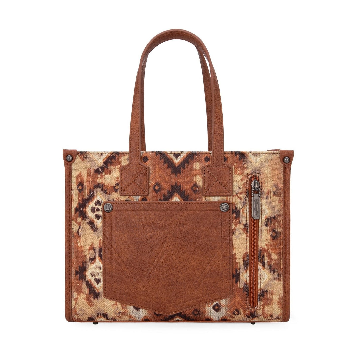WRANGLER AZTEC CROSSBODY TOTE BAG