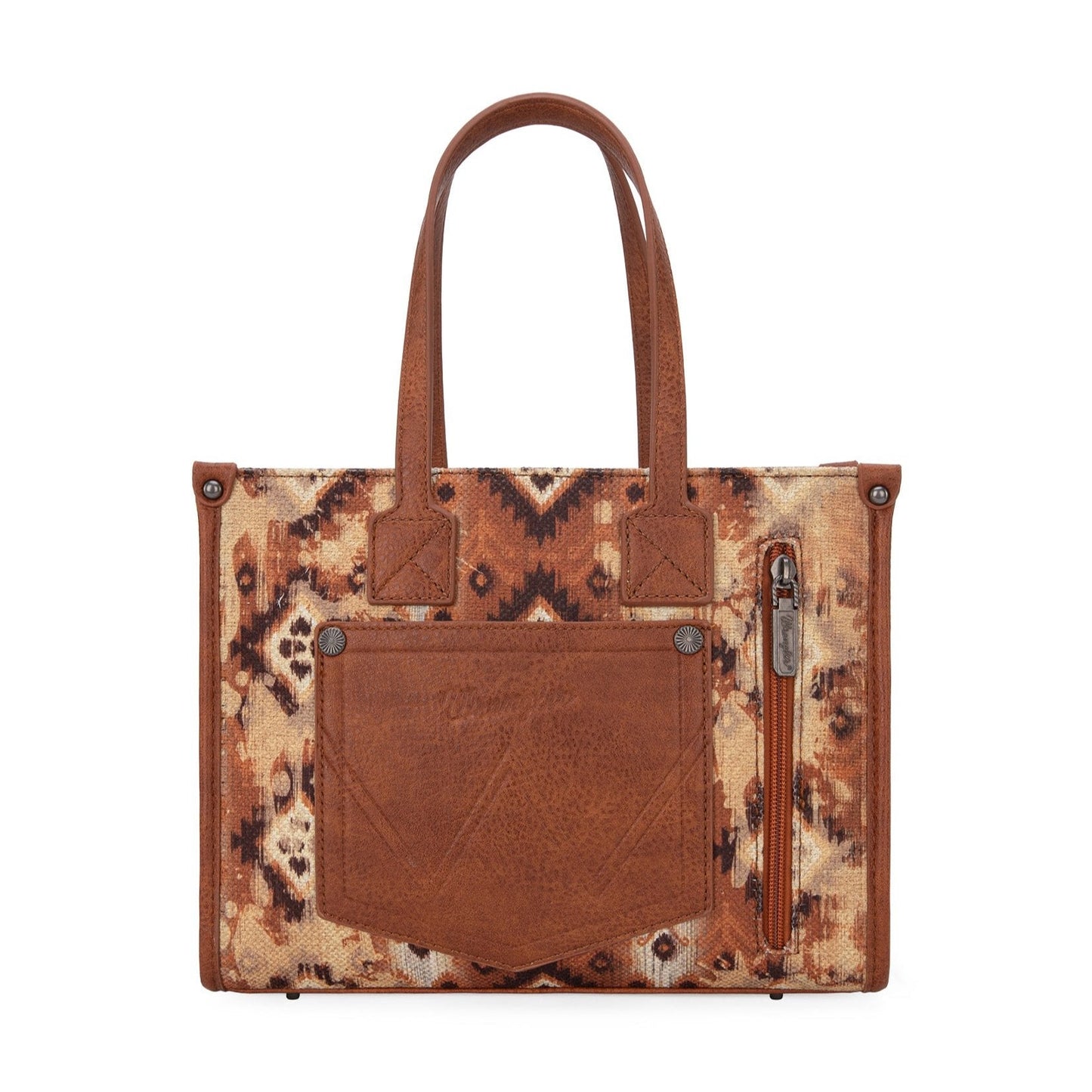 WRANGLER AZTEC CROSSBODY TOTE BAG