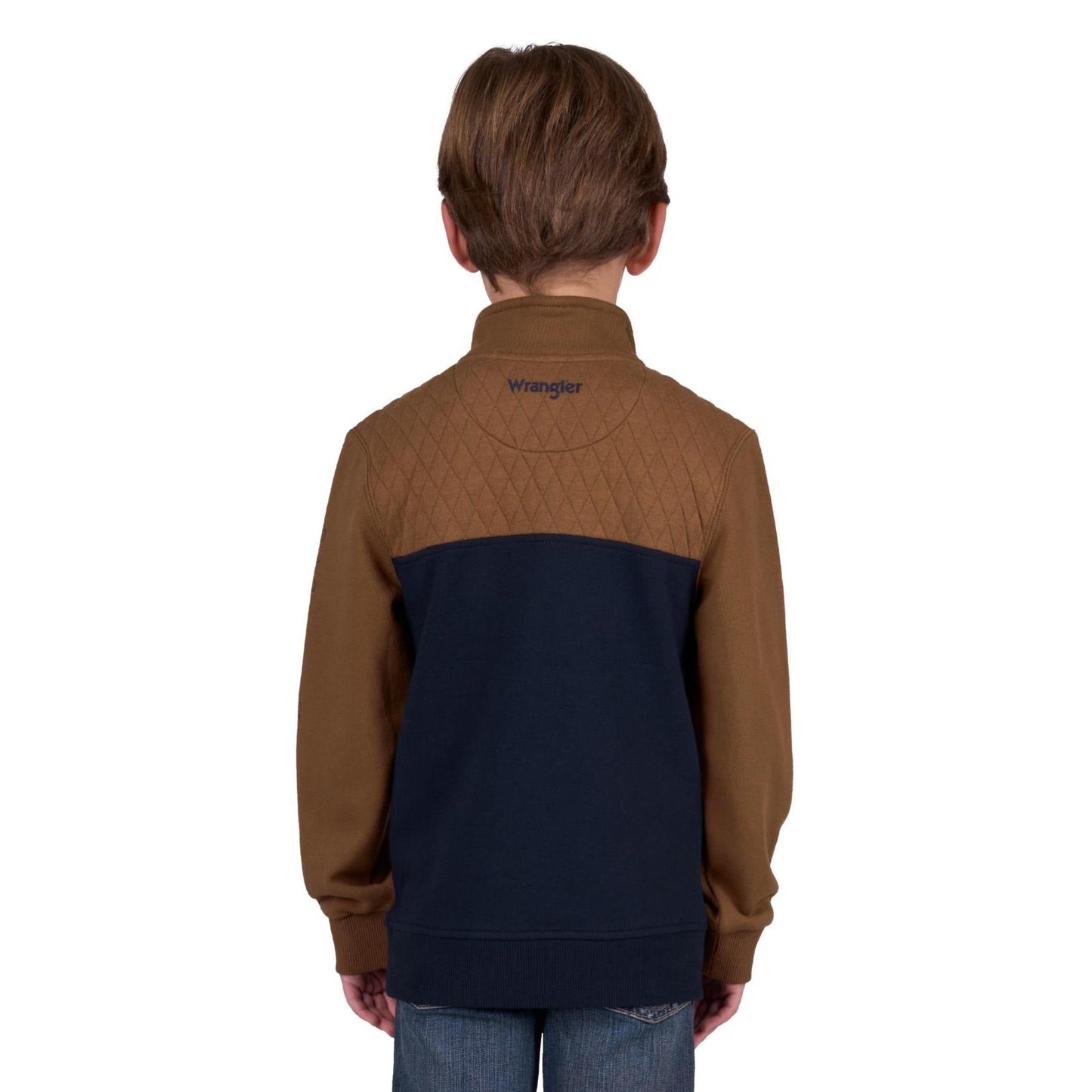WRANGLER BOYS TATE 1/4 ZIP JUMPER