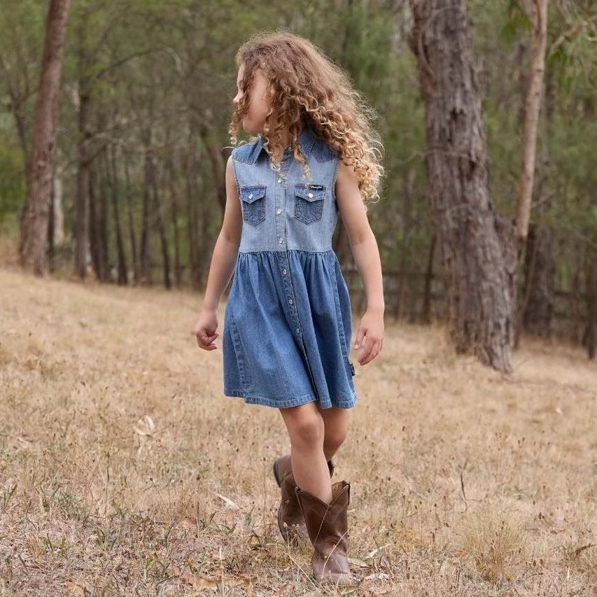 WRANGLER GIRLS JOANNA SLEEVELESS DRESS