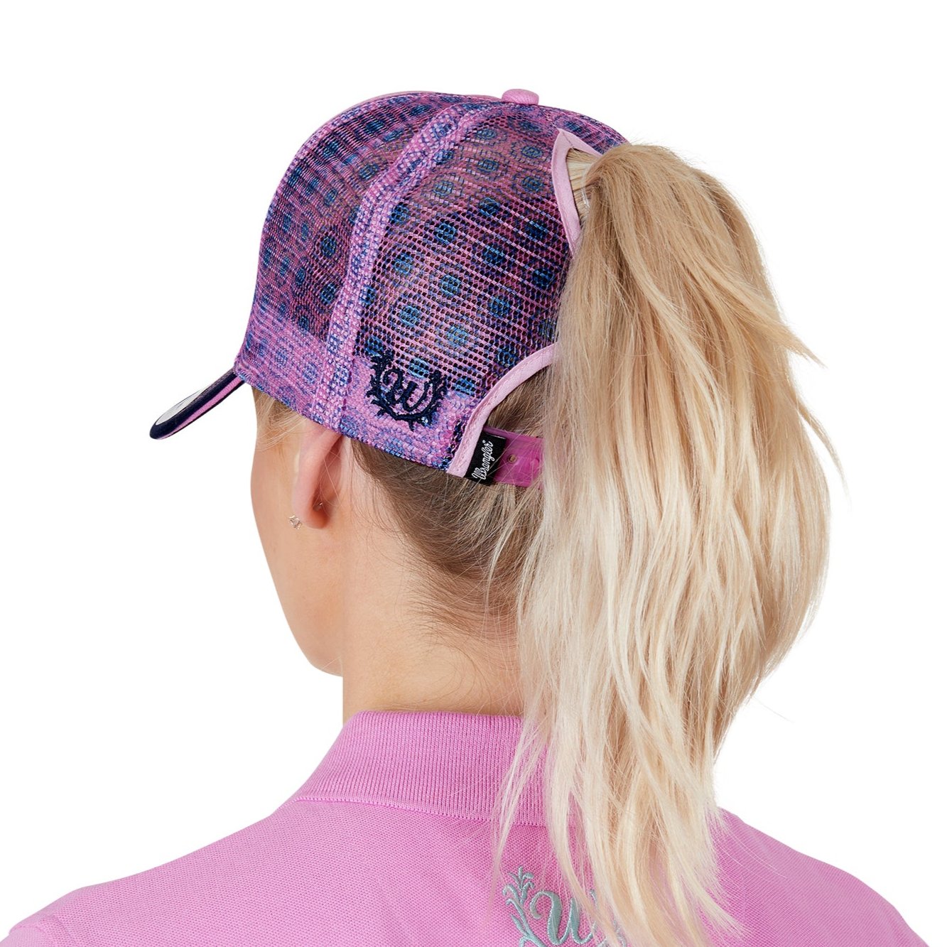 WRANGLER KRISTA HIGH PROFILE PONYTAIL TRUCKER CAP