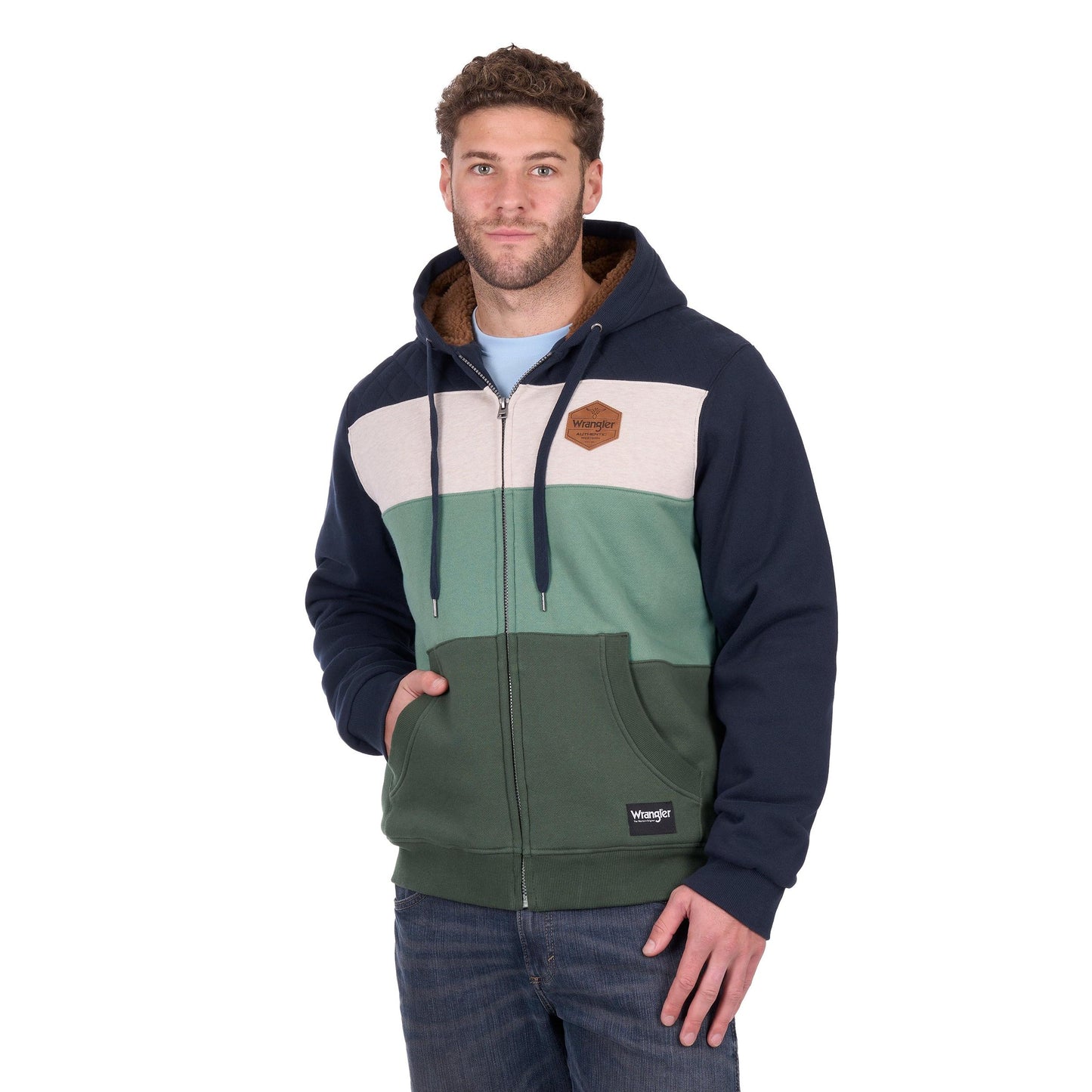 WRANGLER MENS DWAYNE ZIP HOODY