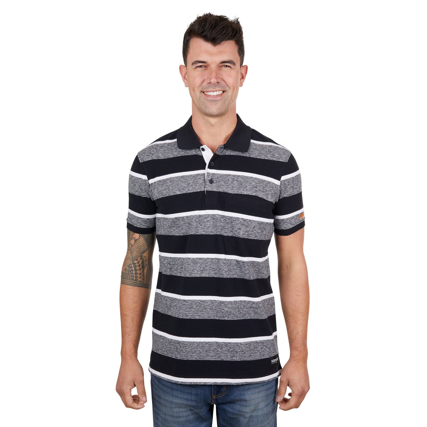 WRANGLER MENS JAKE POLO-Ranges Country