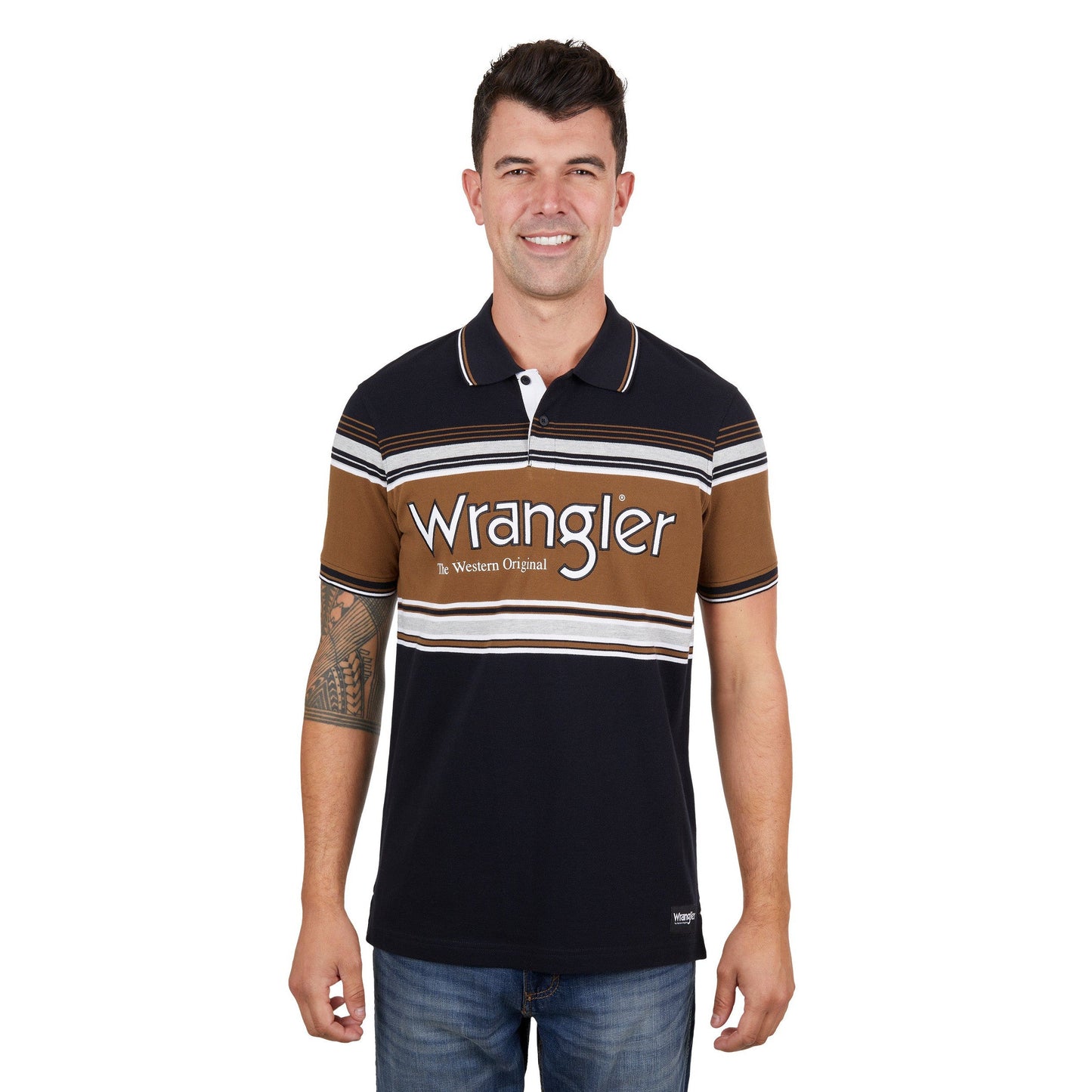 WRANGLER MENS KANE POLO-Ranges Country