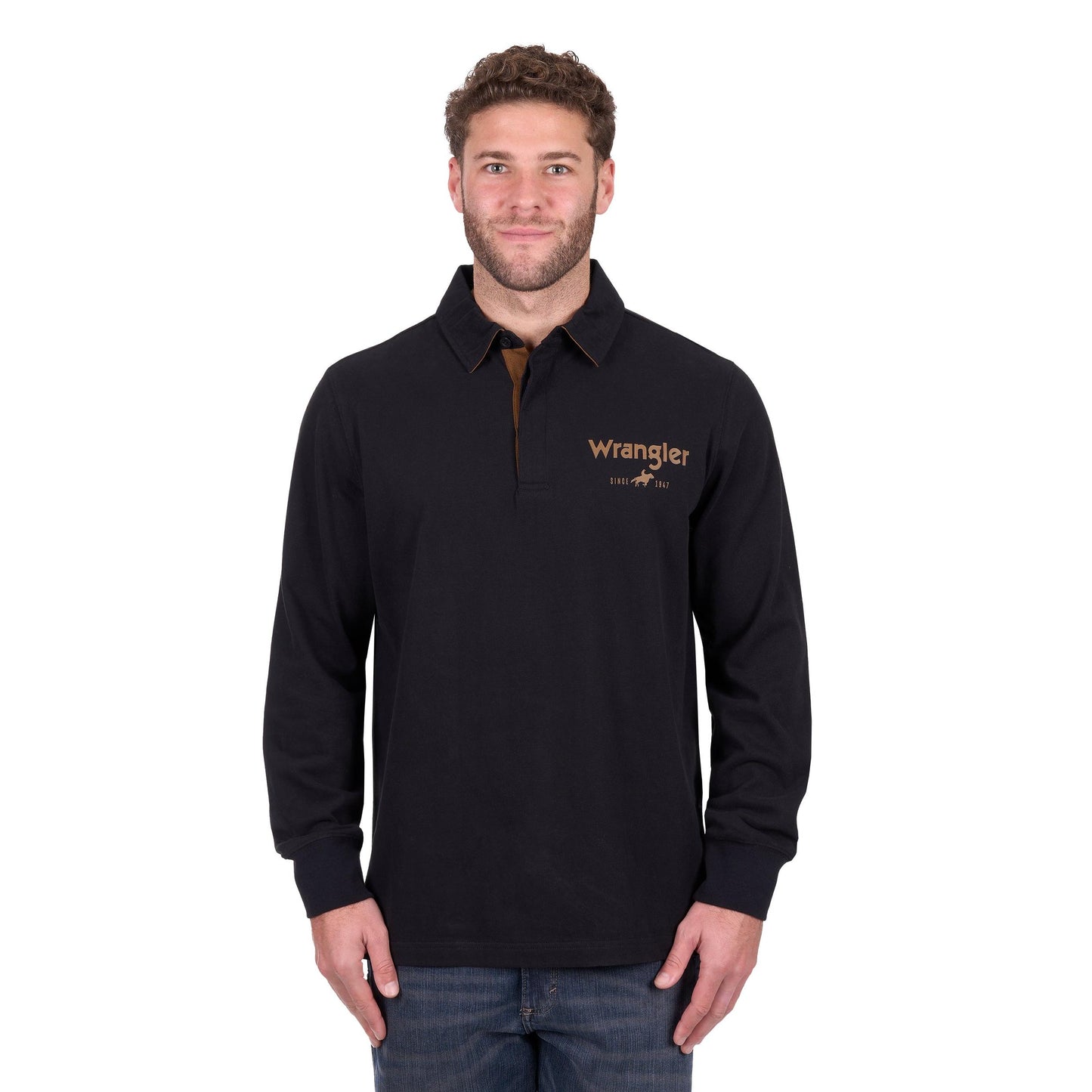 WRANGLER MENS NASH RUGBY