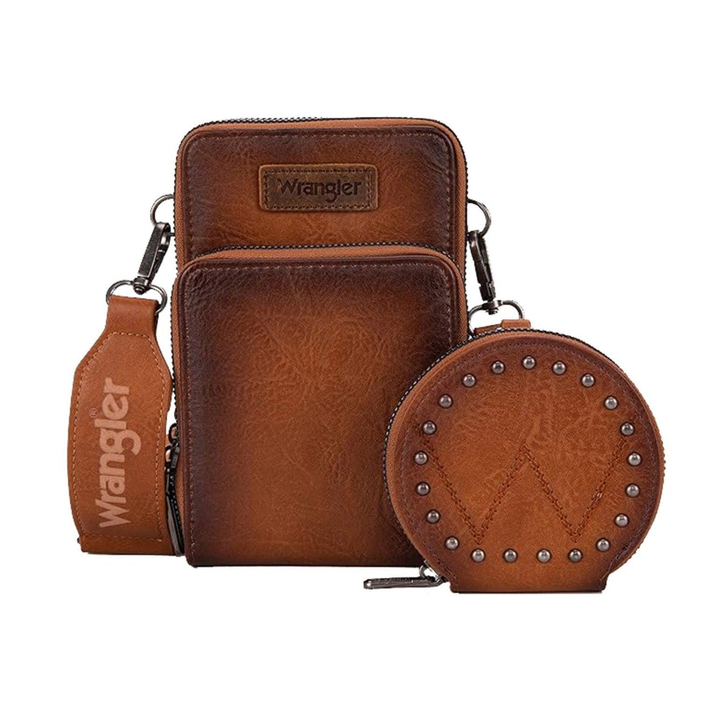 WRANGLER PHONE WALLET BAG COIN PURSE SET-Ranges Country