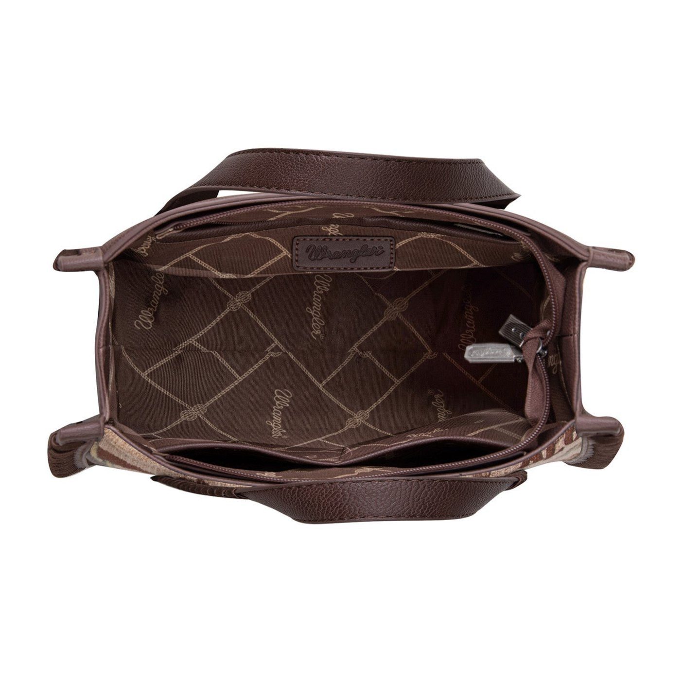 WRANGLER PRINTED CANVAS TOTE BAG
