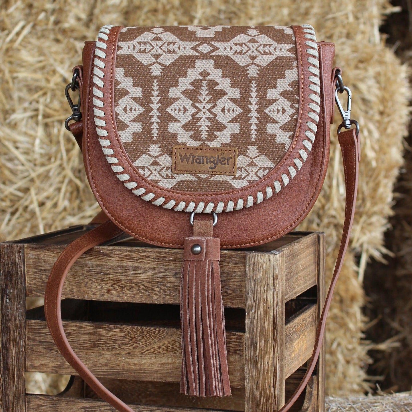 WRANGLER SOUTHWESTERN DAKOTA SADDLE BAG-Ranges Country