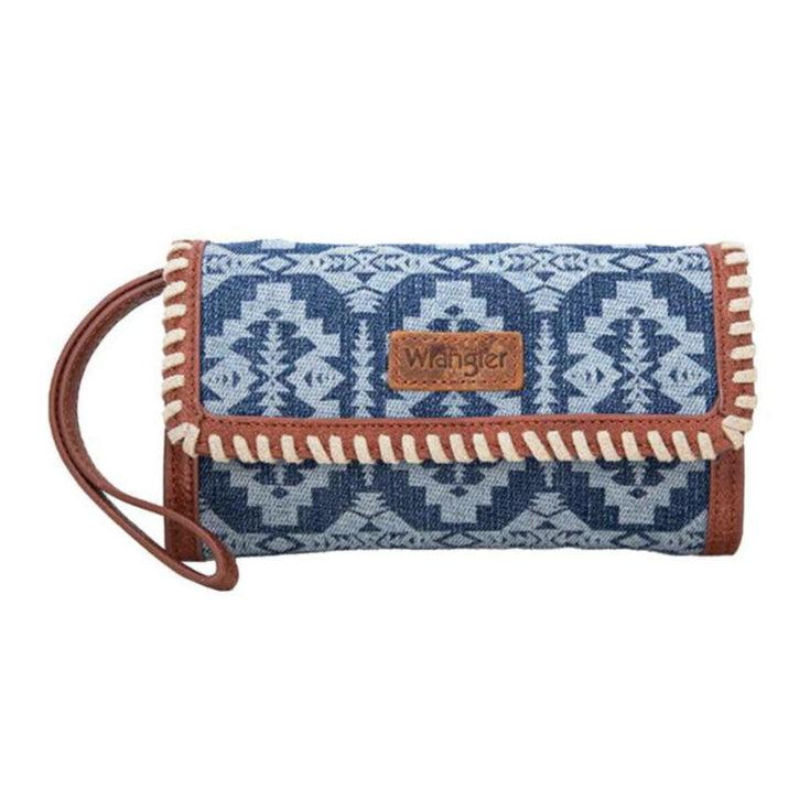 WRANGLER SOUTHWESTERN DAKOTA WHIPSTITCH WALLET BAG-Ranges Country