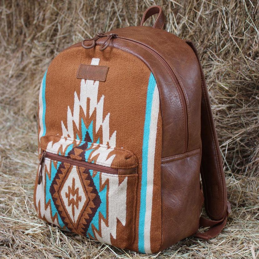 WRANGLER SOUTHWESTERN MAYA AZTEC BACKPACK-Ranges Country