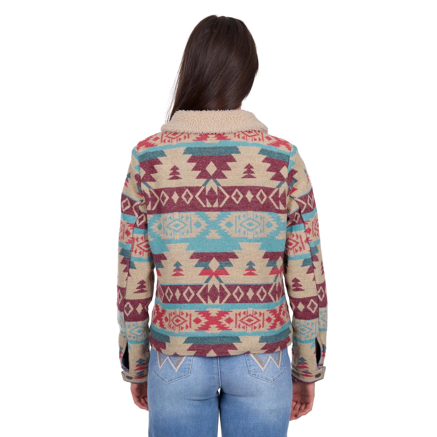 WRANGLER WOMENS DIXIE REVERSIBLE DENIM JACKET