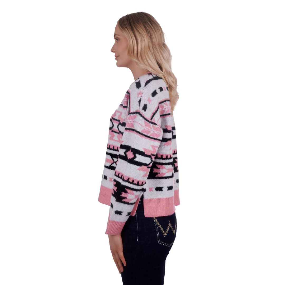 WRANGLER WOMENS GIGI KNITTED PULLOVER