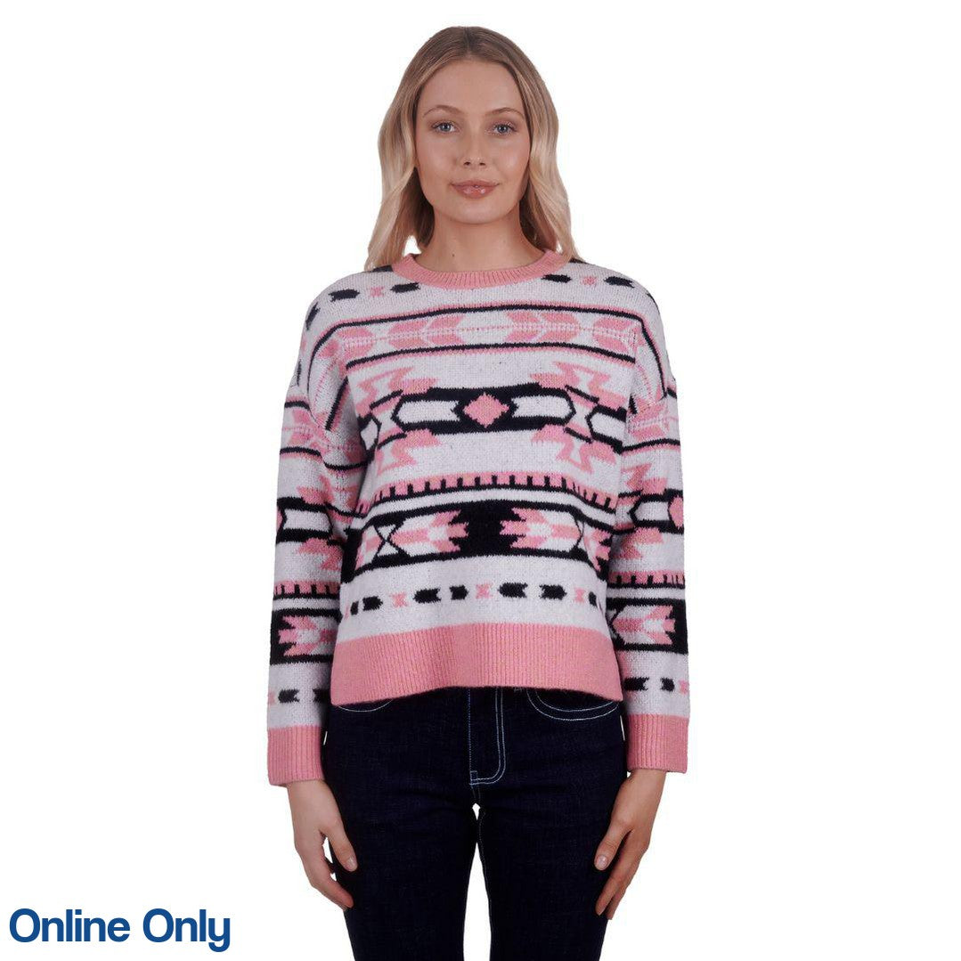 WRANGLER WOMENS GIGI KNITTED PULLOVER-Ranges Country
