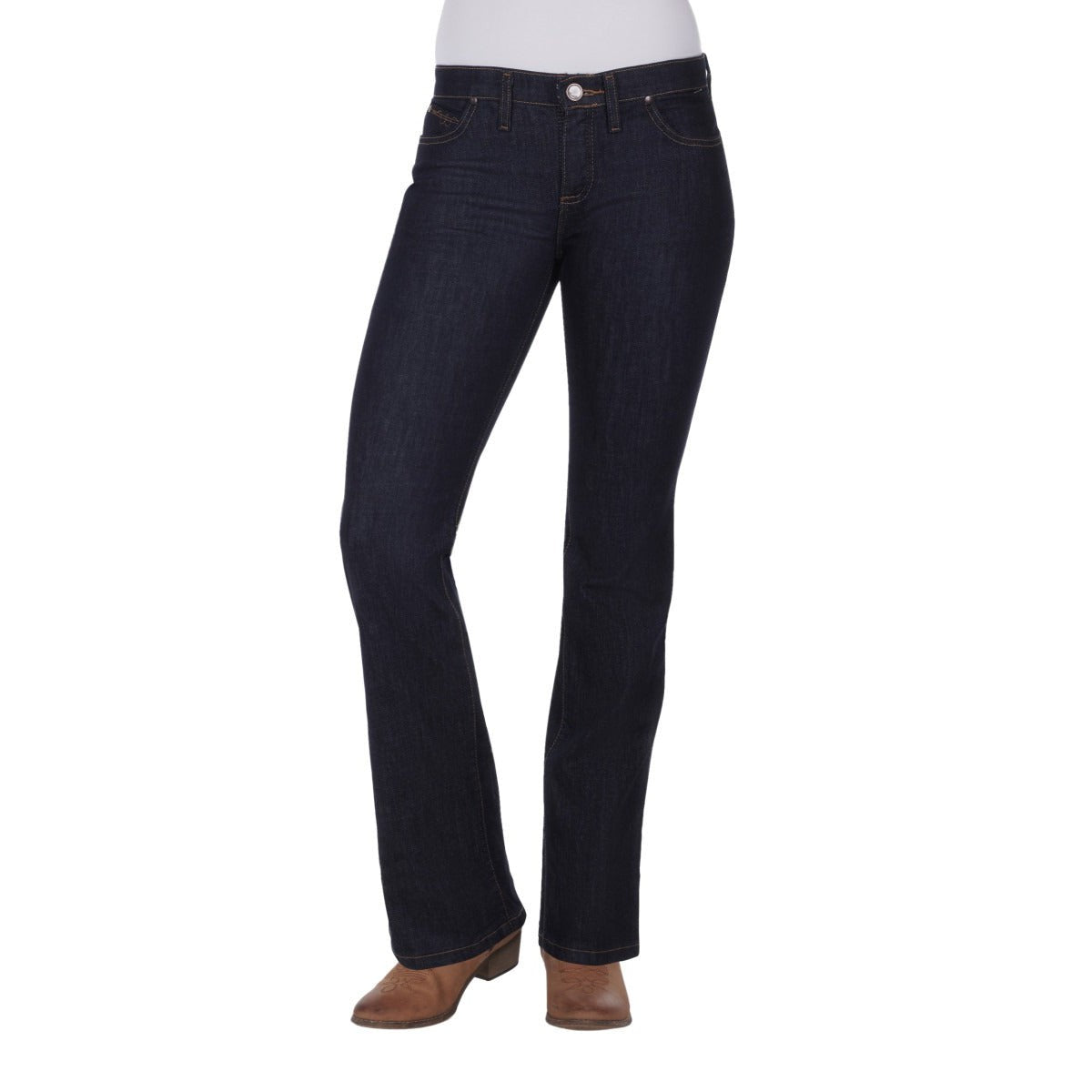 WRANGLER WOMENS Q BABY RIDING JEANS (38 LEG)