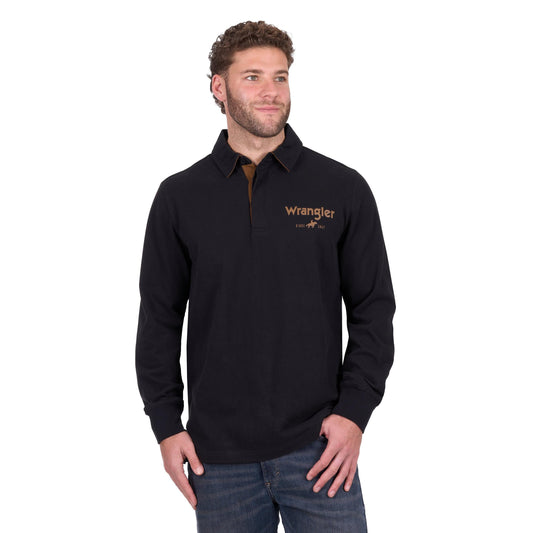 WRANGLER MENS NASH RUGBY