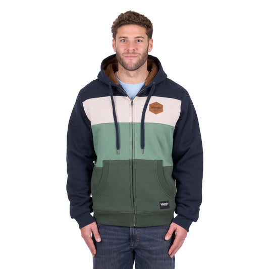 WRANGLER MENS DWAYNE ZIP HOODY