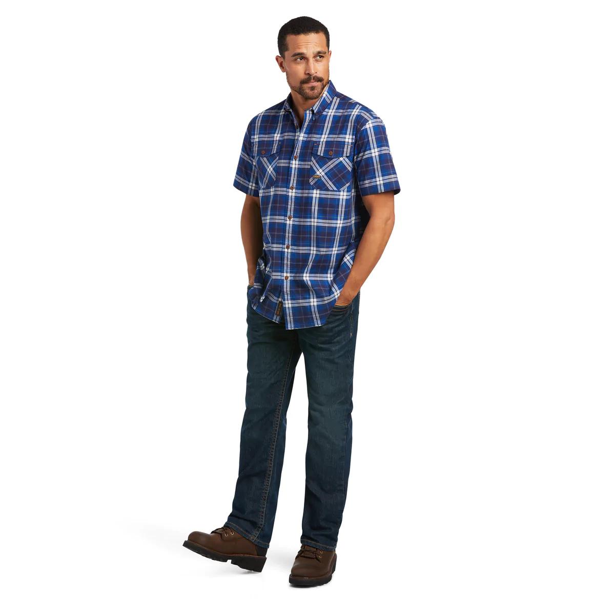 ARIAT MENS REBAR DURASTRETCH SHIRT