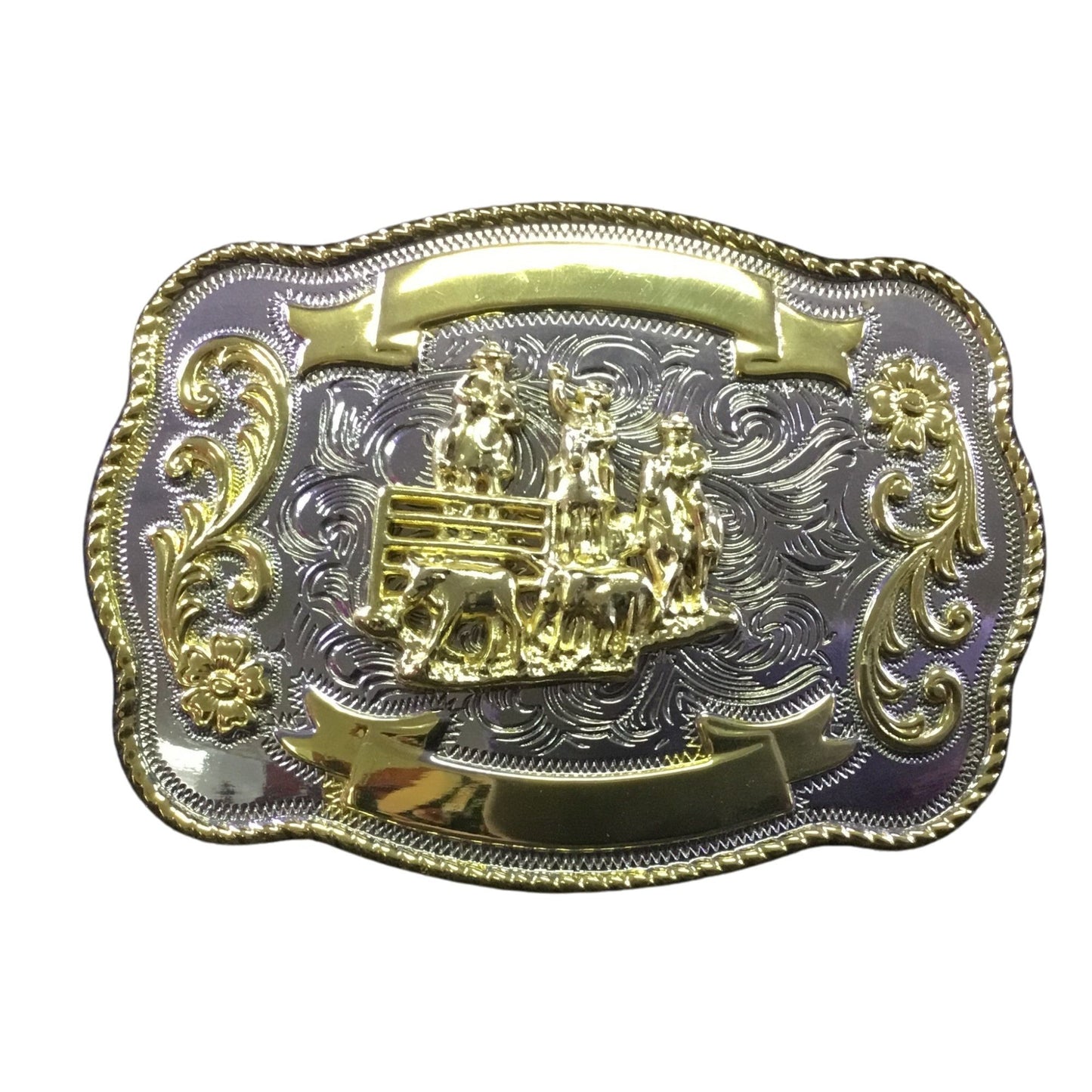 BRIGALOW TEAM PENNING BELT BUCKLE-Ranges Country
