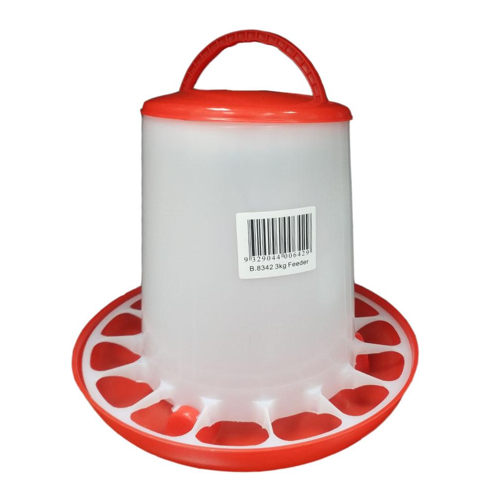 FEEDER PLASTIC 3KG-Ranges Country