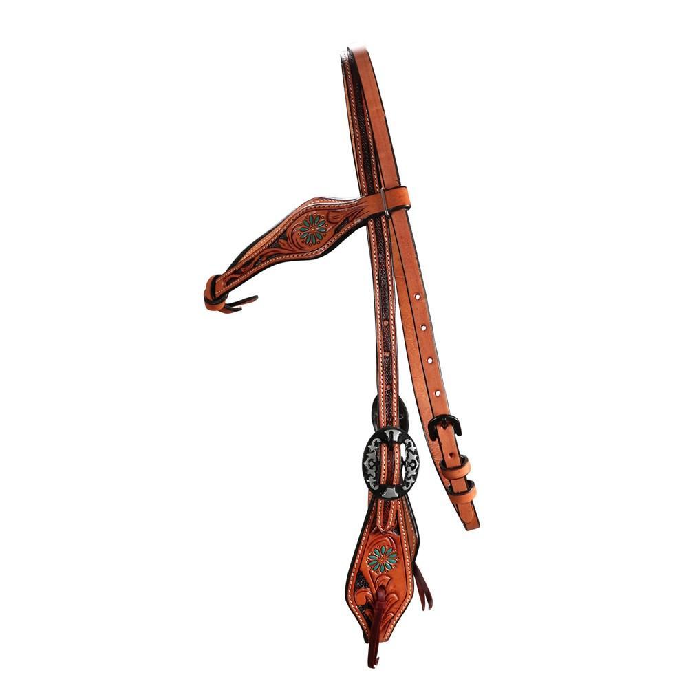 FORT WORTH IROQUOIS KNOTTED BRIDLE
