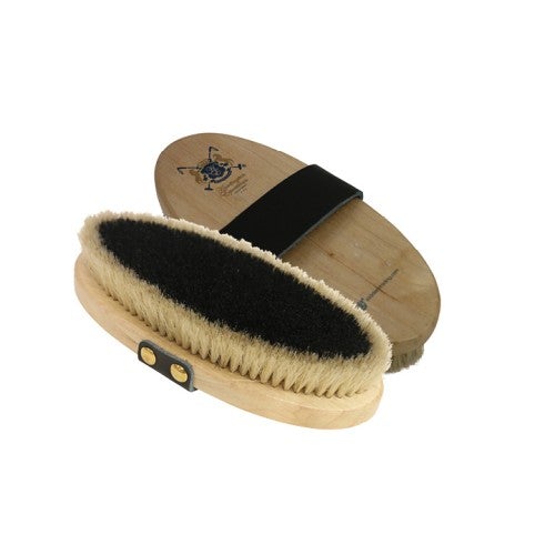 HUNTINGTON BLACK BRISTLE BODY BRUSH