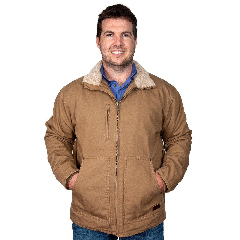 JUST COUNTRY MENS DIAMANTINA SHERPA JACKET-Ranges Country