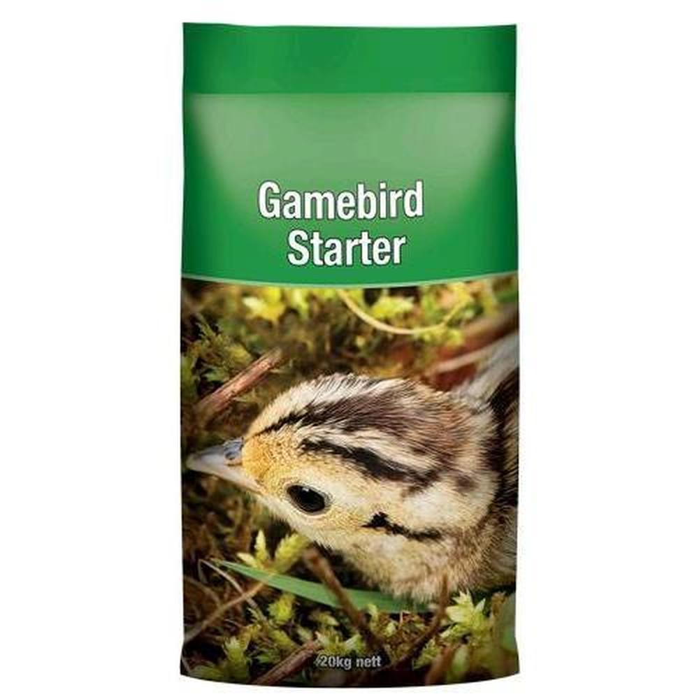 LAUCKE GAMEBIRD STARTER 20KG-Ranges Country