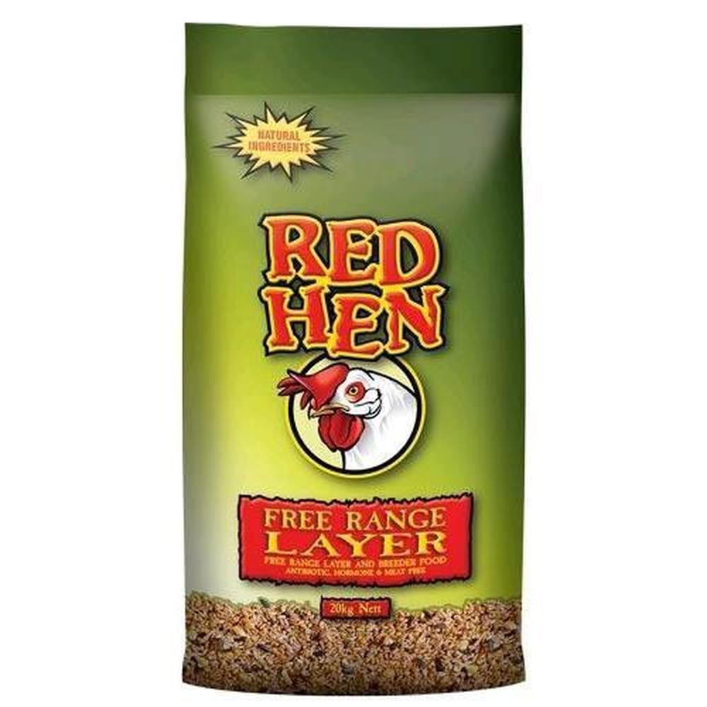 LAUCKE RED HEN FREE RANGE 20KG-Ranges Country