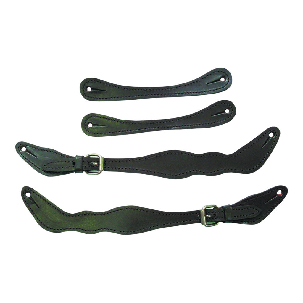 LEATHER SPUR STRAPS-Ranges Country