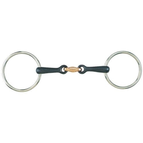 LOOSE RING SWEET IRON COPPER MOUTH TRAINING SNAFFLE BIT-Ranges Country
