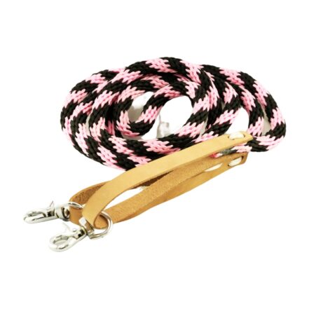 NAVAHO WESTERN NYLON REINS WITH SNAPS-Ranges Country