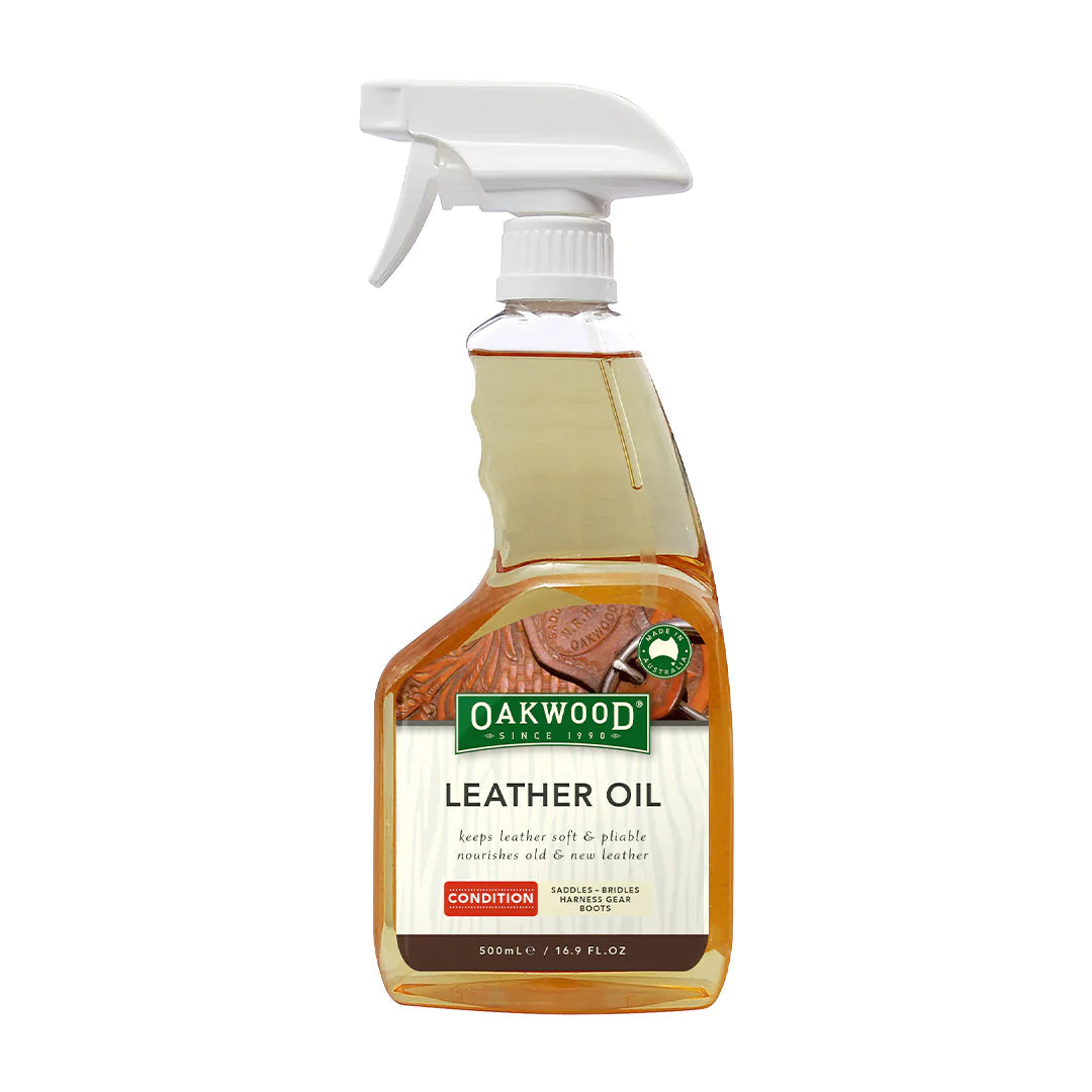 OAKWOOD LEATHER OIL 500ml-Ranges Country