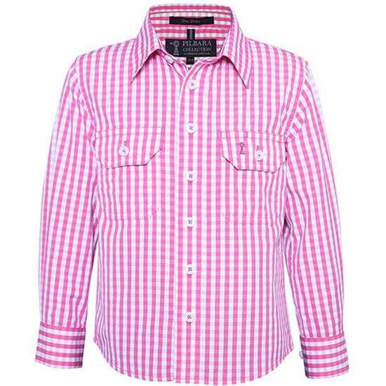 PILBARA KIDS LONG SLEEVE SHIRT-Ranges Country