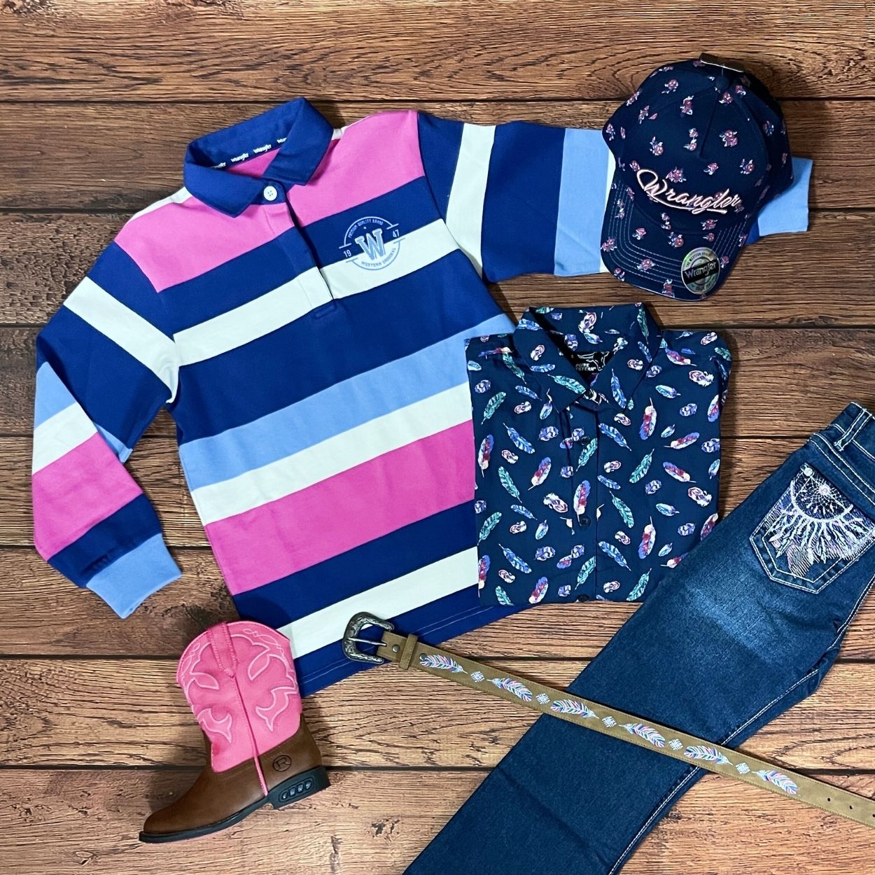 PURE WESTERN GIRLS WILLA BOOT CUT JEANS