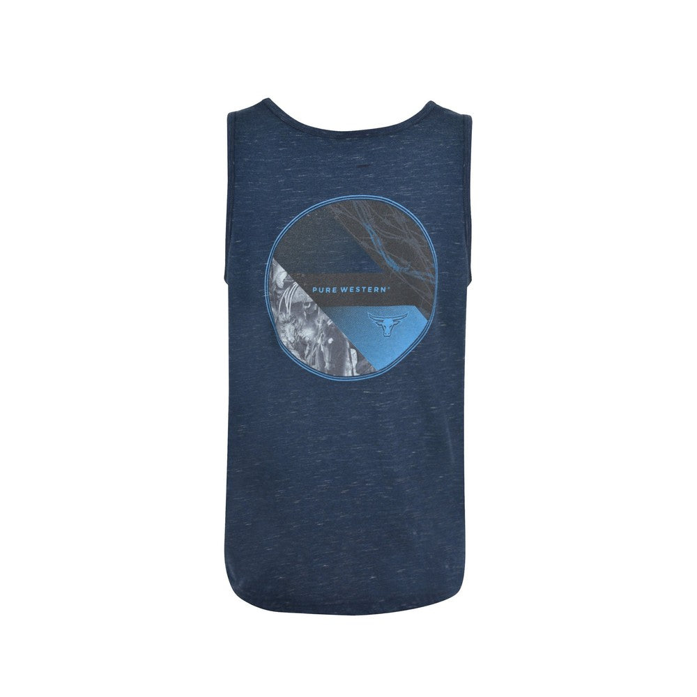 PURE WESTERN MENS CUNNINGHAM SINGLET