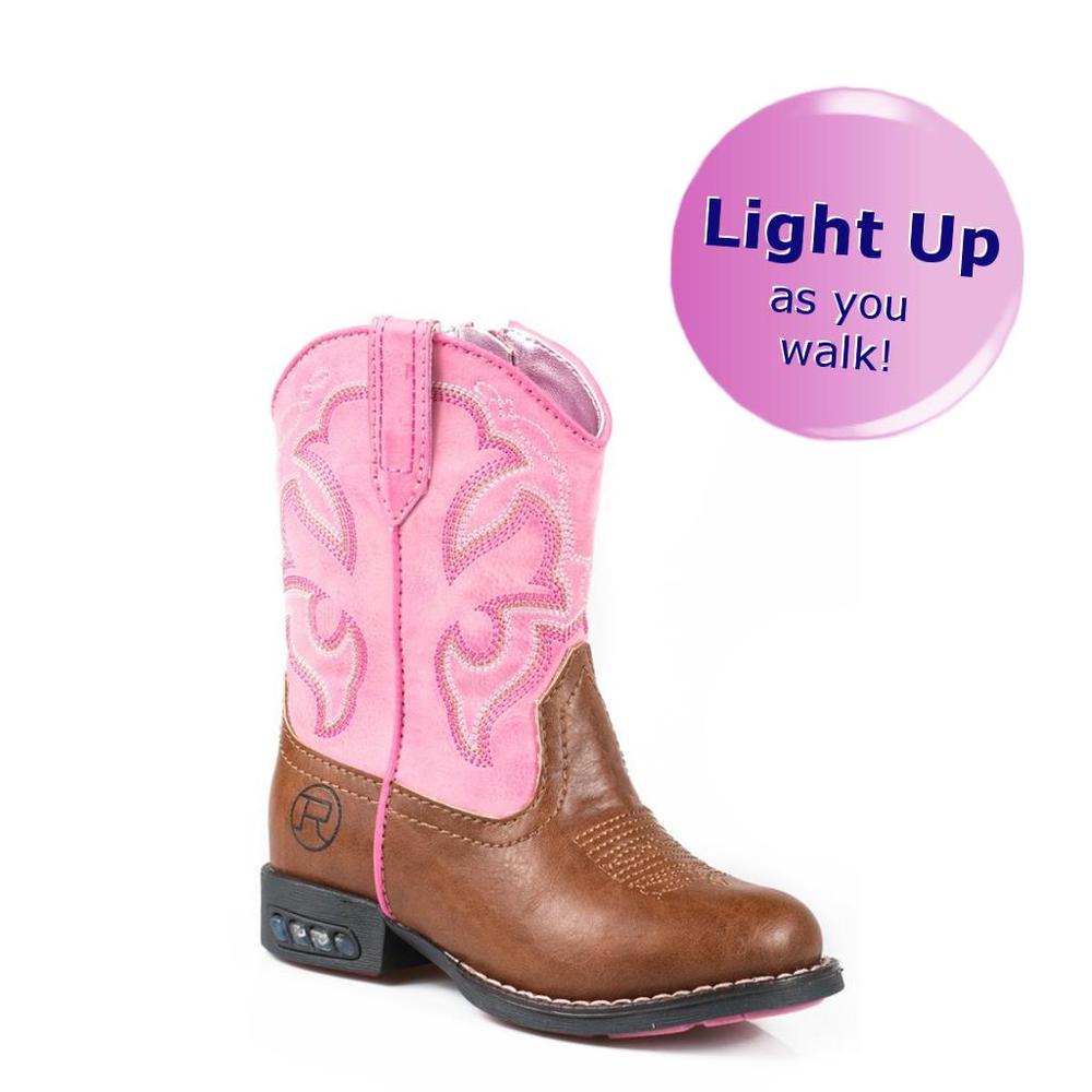 ROPER TODDLER LIGHTNING BOOTS-Ranges Country