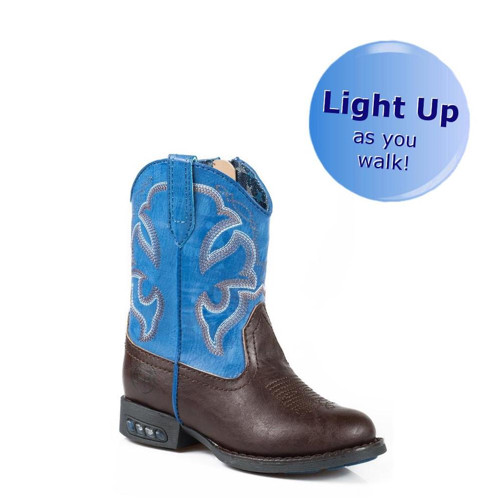 ROPER TODDLER LIGHTNING BOOTS-Ranges Country